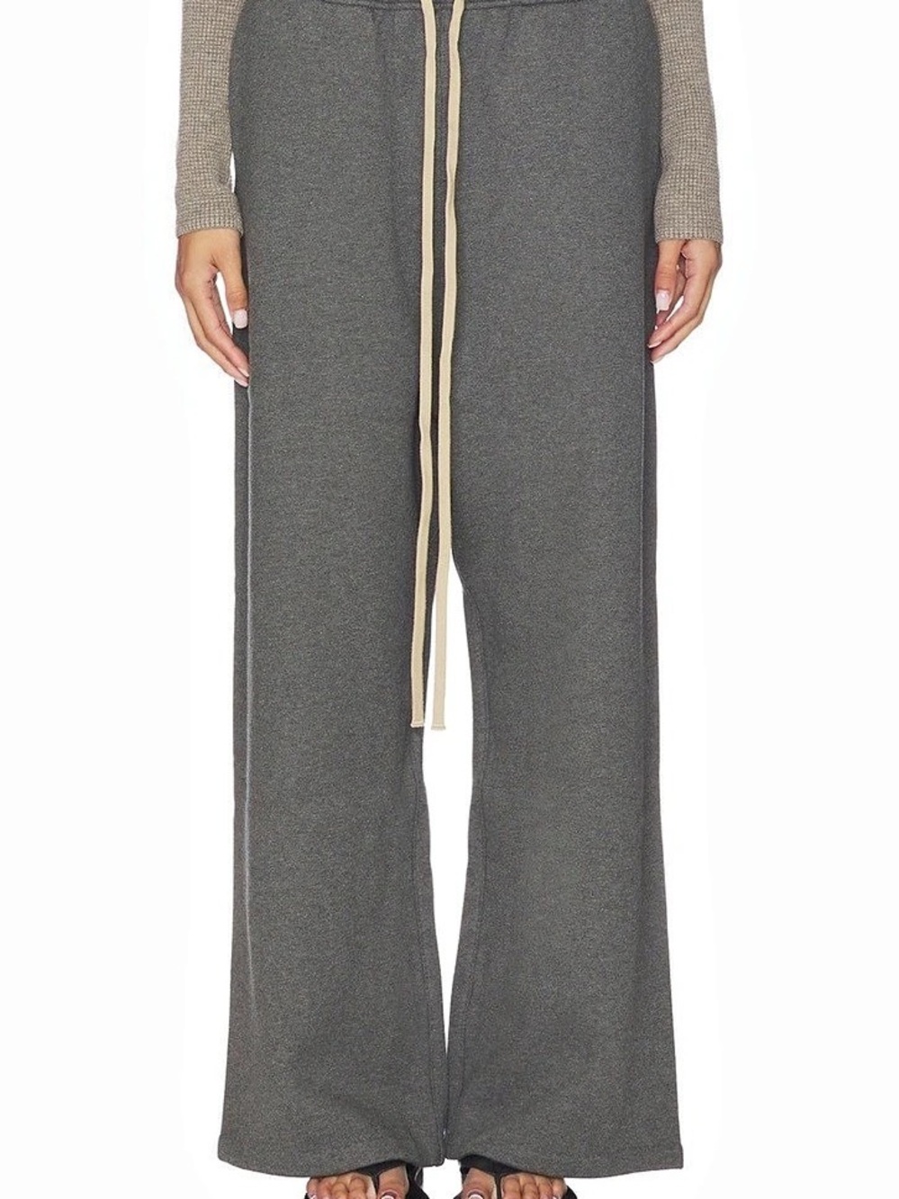 Fear of God ESSENTIALS Lounge Sweatpant in Charcoal Heather